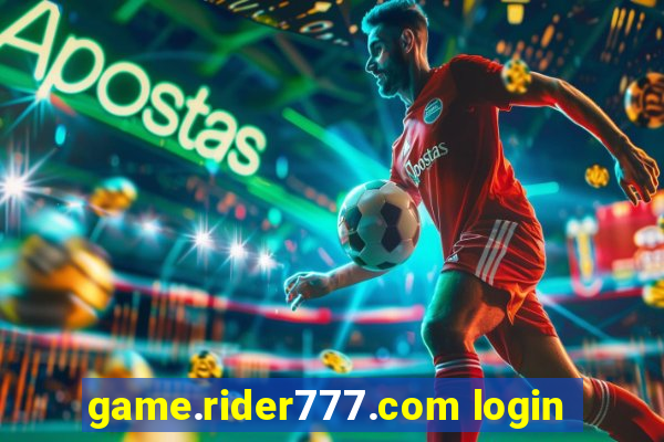 game.rider777.com login